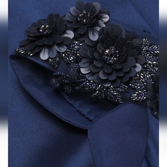 Aidan Mattox- Beaded Off-The-Shoulder Column Gown - Picture 12 of 12